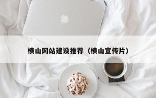 霍邱横山网站建设推荐（横山宣传片）